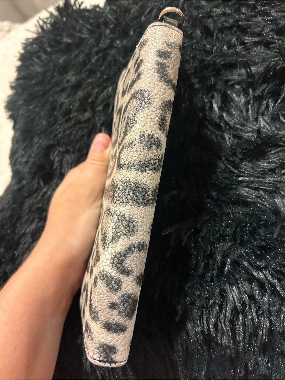 Calvin Klein Leopard Print Zip Around Continental Wallet | Animal Print